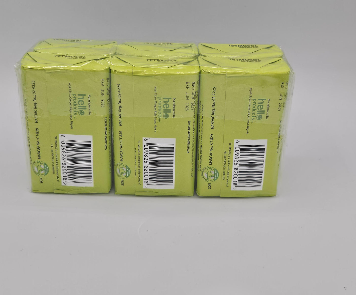 Tetmosol Medicated Soap( Pack of 6)