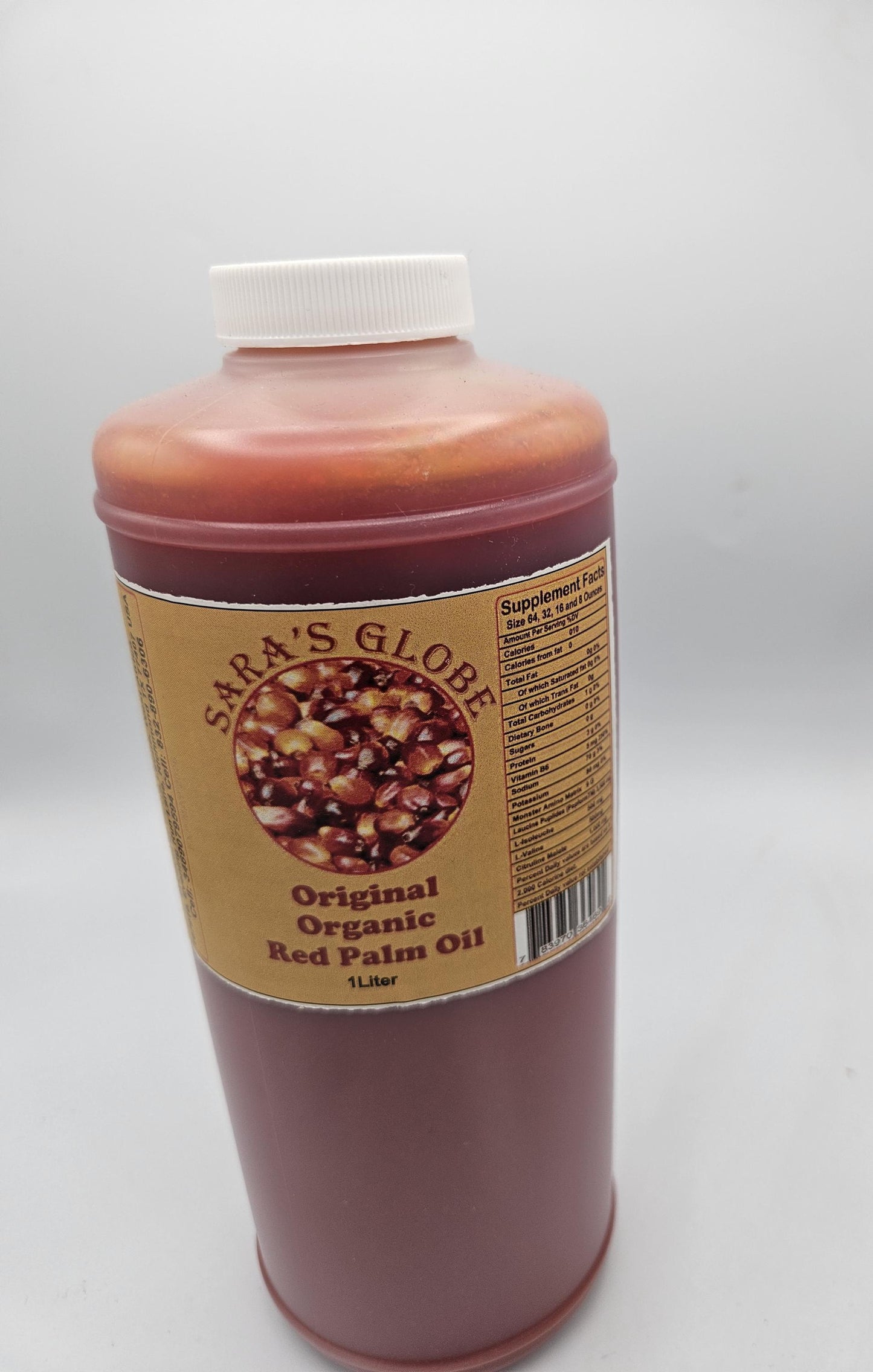 Sara's Globe Organic Red Palm Oil
