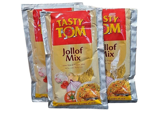 Tasty Tom Jollof Mix 70g( Pack of 5)