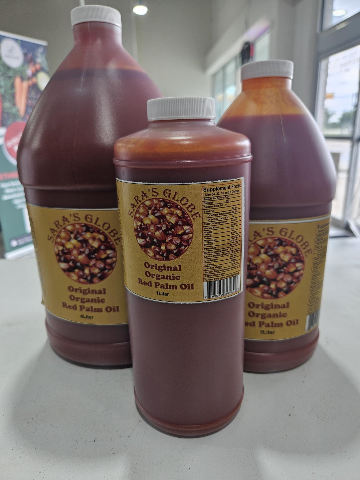 Sara's Globe Organic Red Palm Oil