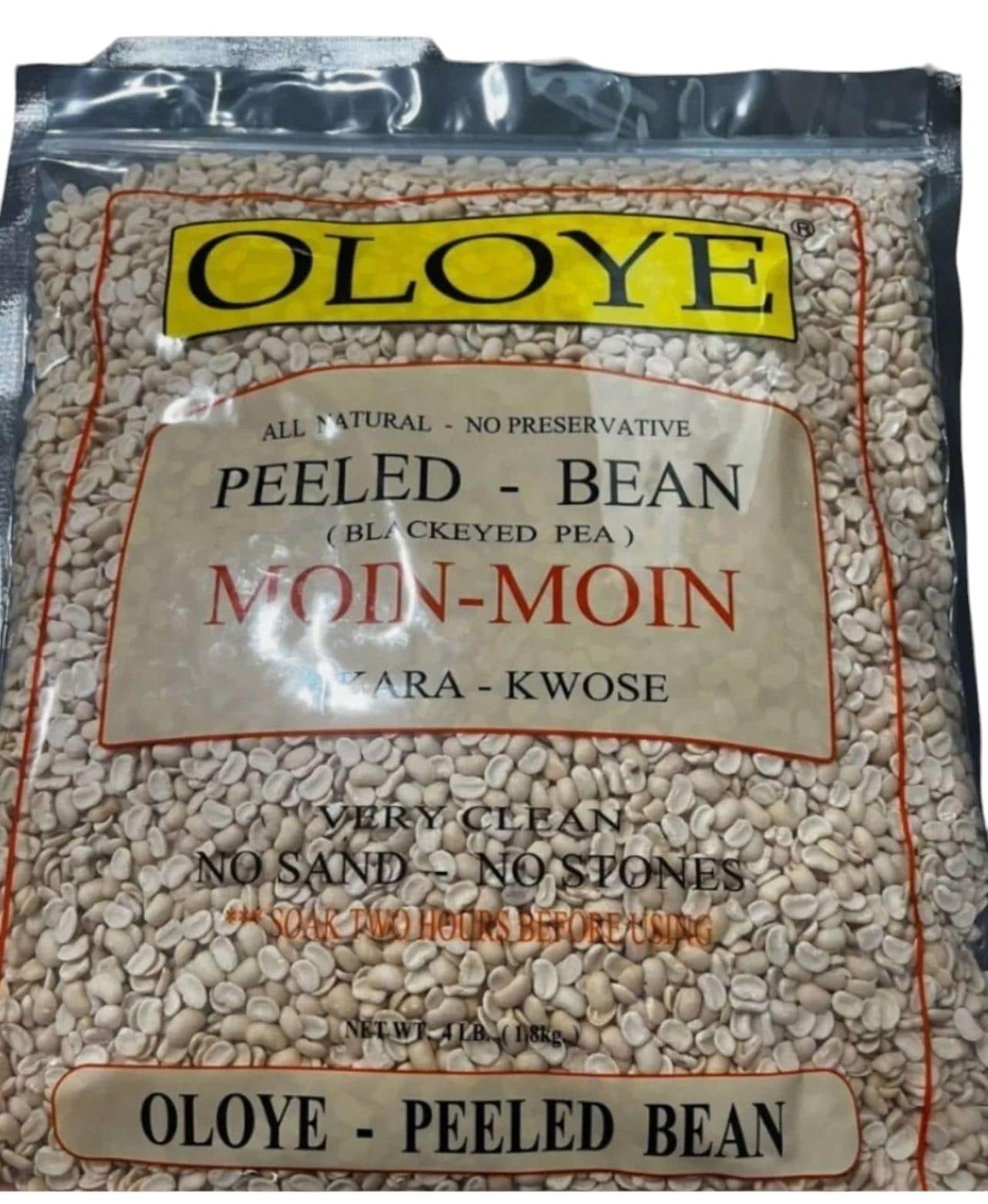 Oloye Peeled Beans