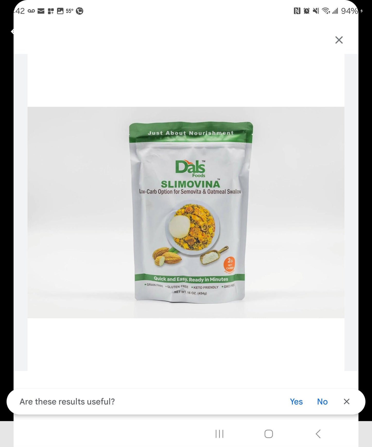 Dals healthy Fufu