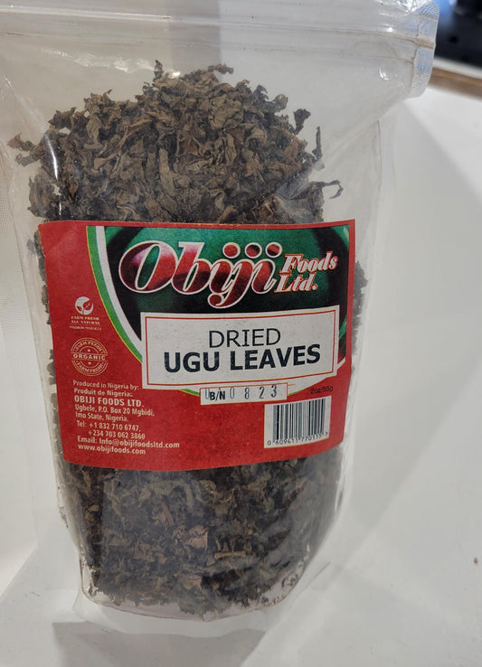 Dried Ugu Leaves