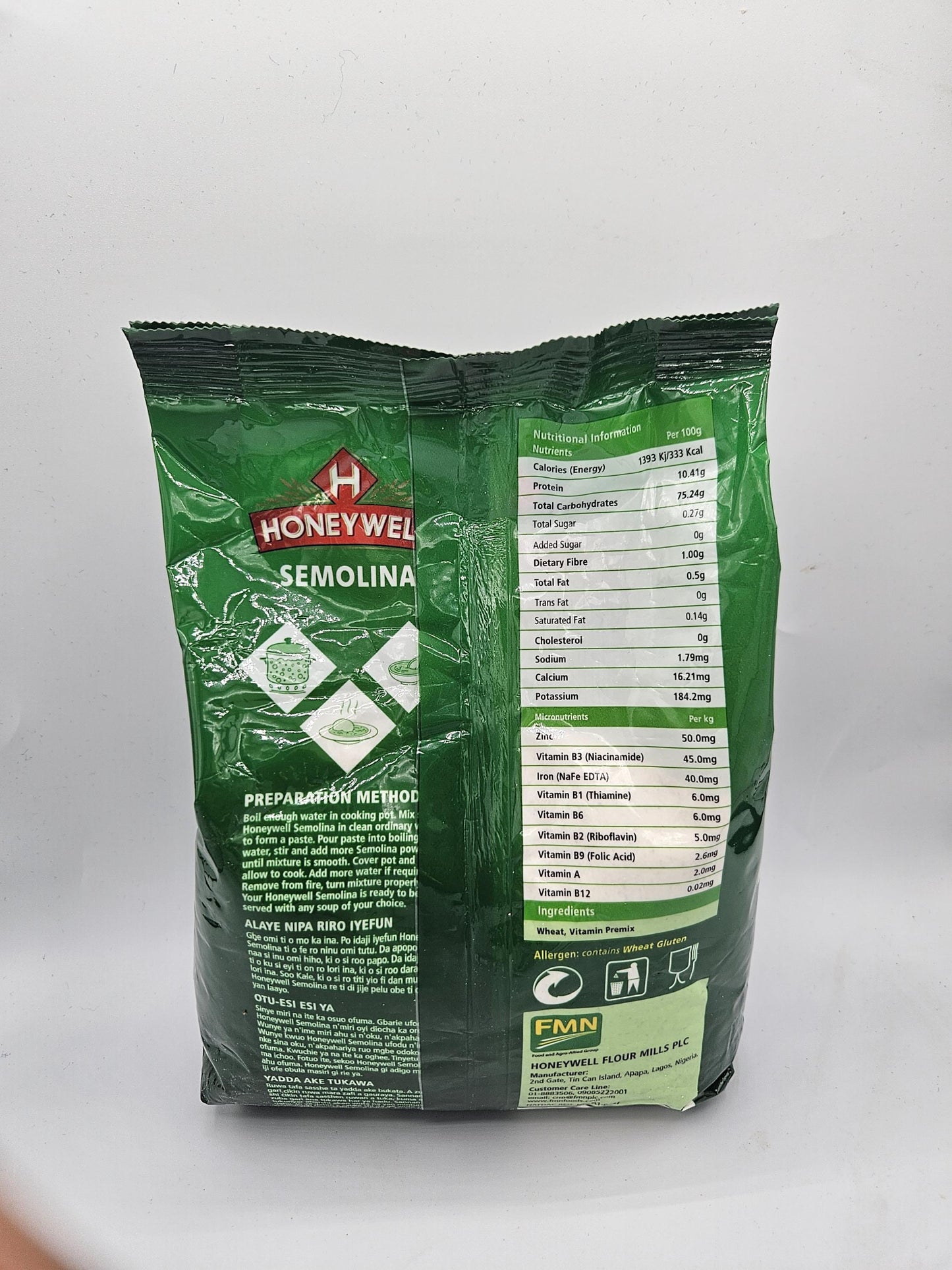Honeywell Semolina 1kg