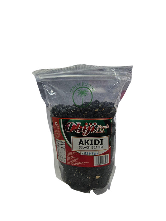 Obiji Akidi (black beans)