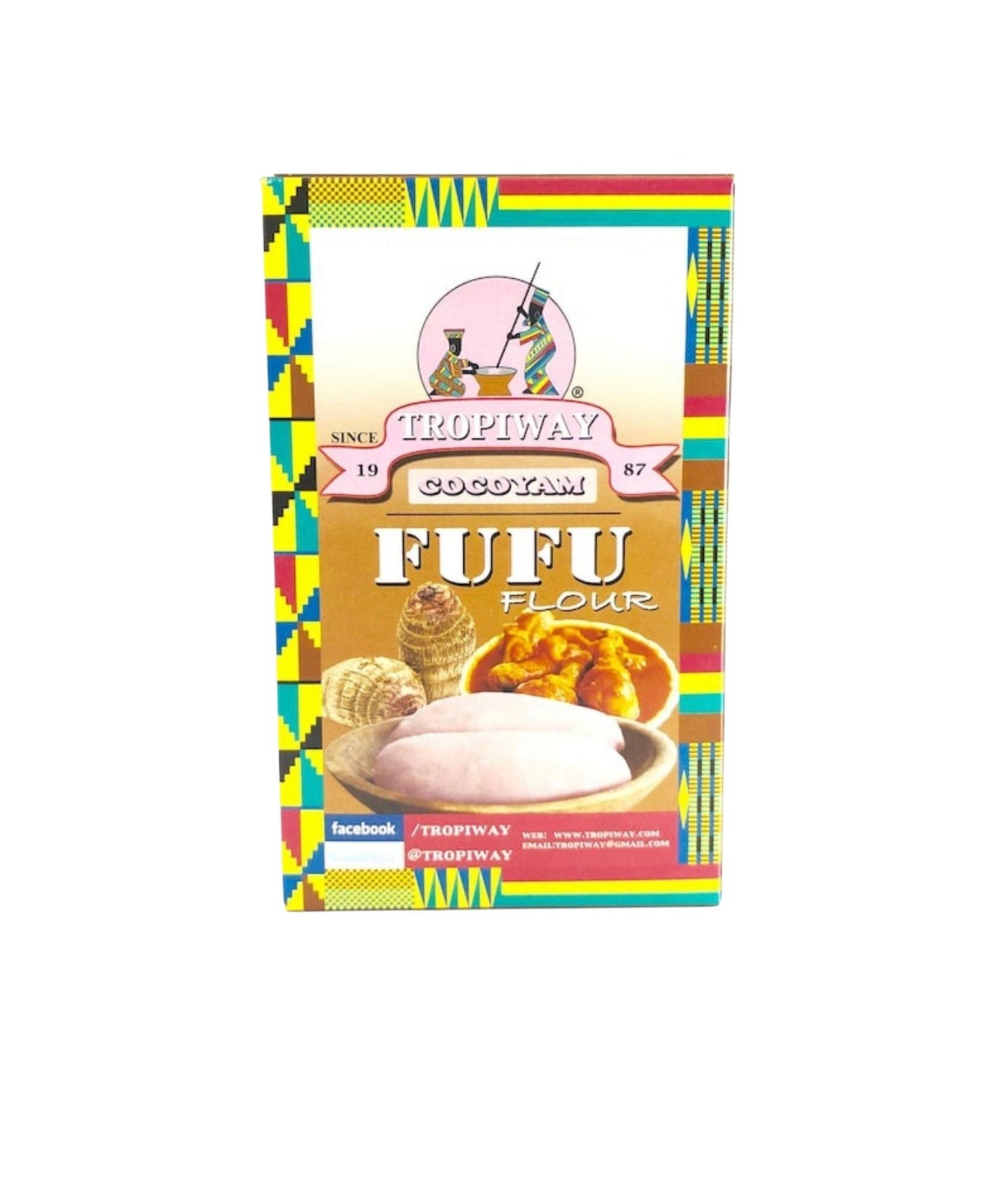 Tropiway Cocoyam Fufu Flour